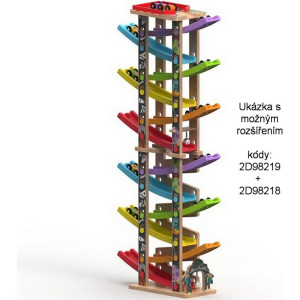 Tobogán - Velká závodní dráha rozšíření (2Kids Toys)