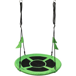 Houpačka - Houpací kruh, Čapí hnízdo zelené, průměr 100cm (2Kids Toys)