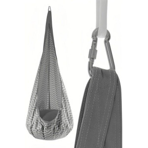 Houpačka - Závěsný houpací vak šedý (2Kids Toys)