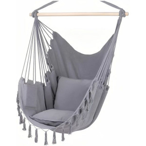 Houpačka - Závěsné houpací křeslo šedé (2Kids Toys)
