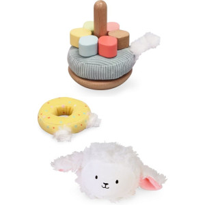 Hračka pro batolata - Nasazovací kroužky Ovečka (2Kids Toys)