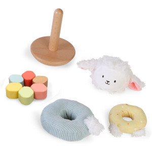 Hračka pro batolata - Nasazovací kroužky Ovečka (2Kids Toys)