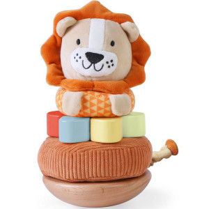Hračka pro batolata - Nasazovací kroužky Lvíček (2Kids Toys)