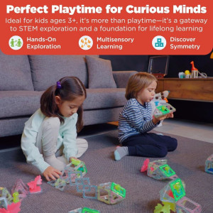 Magformers - Glowing set, 20 dílků