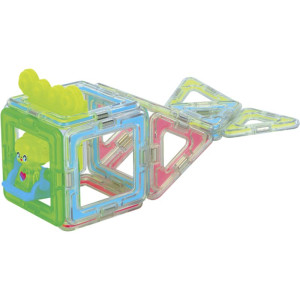 Magformers - Glowing set, 20 dílků