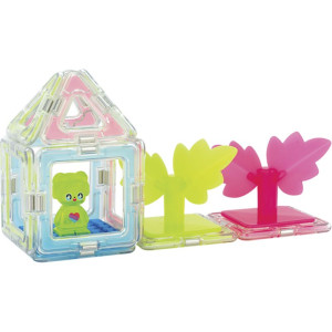 Magformers - Glowing set, 20 dílků