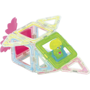 Magformers - Glowing set, 20 dílků