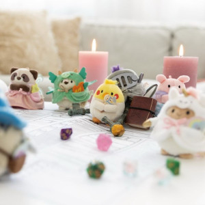 NICI - Mymochi 8cm v kostýmu, Mýval Rakuma