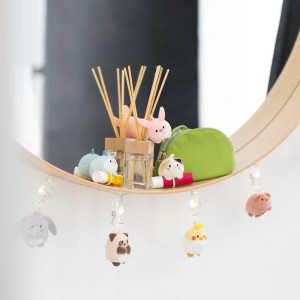 NICI - Mymochi 5cm přívěšek, Mýval Rakuma