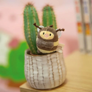 NICI - Mymochi 5cm přívěšek, Včelka Beenie