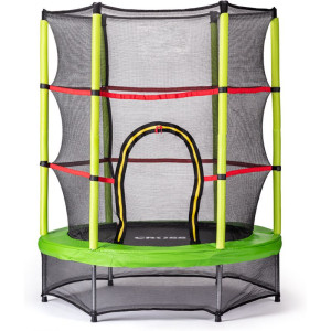 Trampolína - Zelenočerná se sítí, průměr 140cm (Cross)