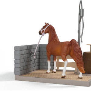 Schleich - Jezdecký klub, Sofiin mycí box pro koně