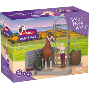 Schleich - Jezdecký klub, Sofiin mycí box pro koně