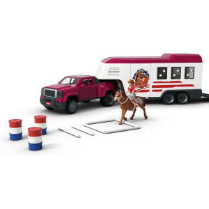 Schleich - Jezdecký klub, Auto Lakeside s přívěsem