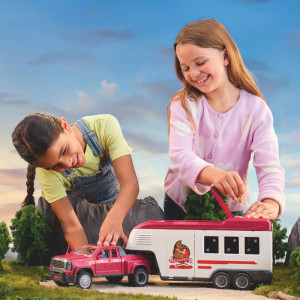 Schleich - Jezdecký klub, Auto Lakeside s přívěsem