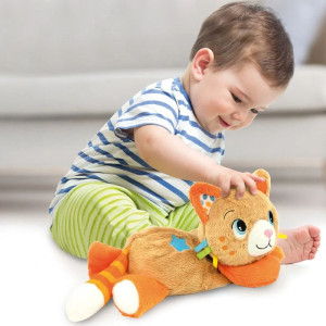 Plyšová hračka - Interaktivní kočička s uklidňujícími zvuky (Clementoni)