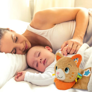 Plyšová hračka - Interaktivní kočička s uklidňujícími zvuky (Clementoni)