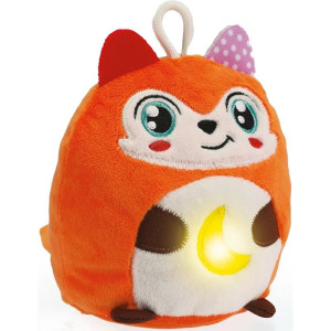 Plyšová hračka - Interaktivní liška s nočním světlem (Clementoni)