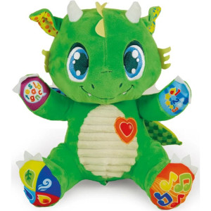 Plyšová hračka - Interaktivní drak CZ, SK, PL, HU (Clementoni)