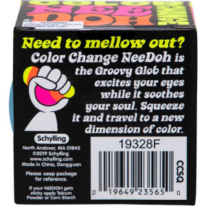 Schylling NeeDoh - Mačkací míček barvu měnící, 1 ks