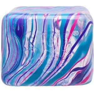 Schylling NeeDoh - Mačkací velká kostka Nice Berg Swirl, 1 ks