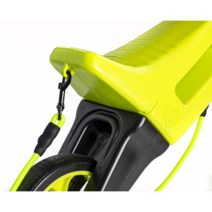 Odrážedlo - FUNNY WHEELS Rider SuperSport 2v1 fialové  s popruhem a tichými koly