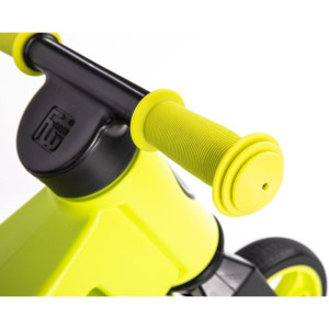 Odrážedlo - FUNNY WHEELS Rider SuperSport 2v1 bílé/oranžové s popruhem a tichými koly