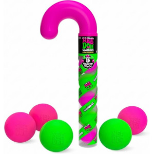 Schylling NeeDoh - Mačkací míčky teenie v hůlce, 5 ks