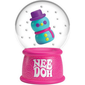 Schylling NeeDoh - Mačkací sněhová koule vánoční, 1ks