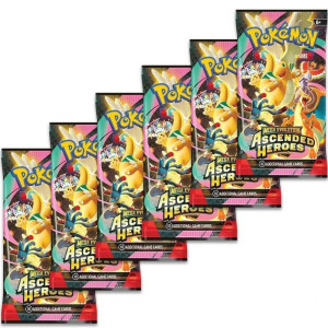 Pokémon TCG: ME02.5 Ascended Heroes - Booster Bundle (6 booster balíčků)