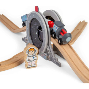 Vláčkodráha most - Vesmírný (Bigjigs)