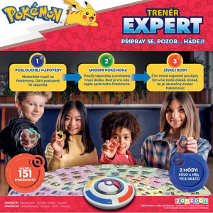 Společenská hra - Pokémon Trenér Expert