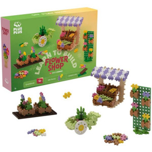 Plus-Plus stavebnice - 600ks Nauč se stavět Květinářství