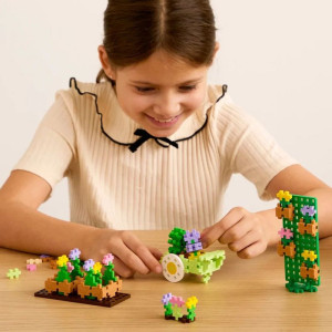 Plus-Plus stavebnice - 600ks Nauč se stavět Květinářství