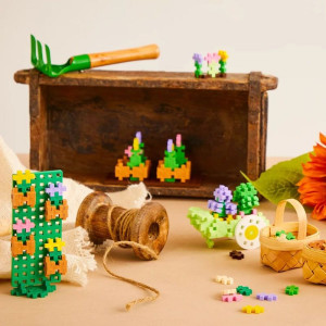 Plus-Plus stavebnice - 600ks Nauč se stavět Květinářství