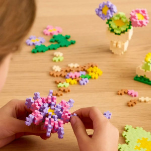 Plus-Plus stavebnice - 600ks Nauč se stavět Květinářství