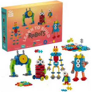 Plus-Plus stavebnice - 250ks Nauč se stavět Roboti