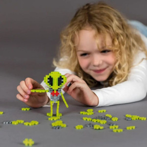 Plus-Plus stavebnice - 100ks Tuba Mimozemšťan