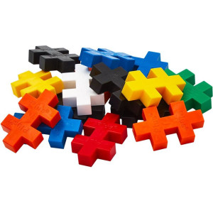 Plus-Plus BIG stavebnice - 15ks Tuba Basic Mix