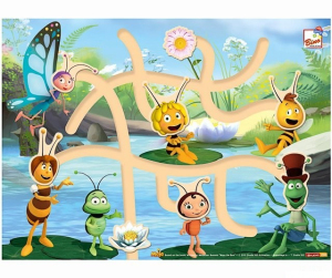 Motorický labyrint - Najdi hlavu, Včelka Mája (Bino)