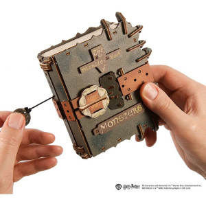 3D mechanický model - The Monster Book of Monsters, Harry Potter (Ugears)