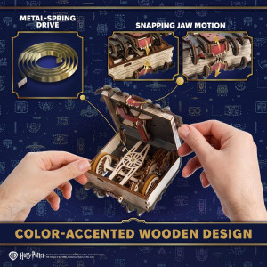 3D mechanický model - The Monster Book of Monsters, Harry Potter (Ugears)