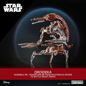 3D mechanický model - Star Wars, Droideka (Ugears)