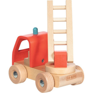 Auto - Dřevěné hasičské červené (Goki)