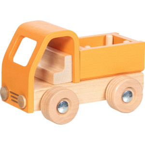 Auto - Dřevěné nákladní oranžové (Goki)