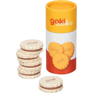 Prodejna - Zboží, Sušenky v tubě dřevěné (Goki)