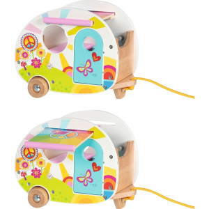 Nábytek pro panenky - Obytný karavan vybavený (Goki)