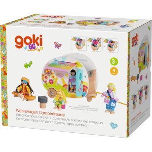 Nábytek pro panenky - Obytný karavan vybavený (Goki)