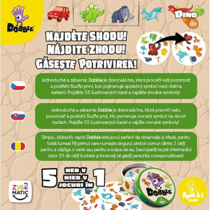 Společenská hra - Dobble Dino