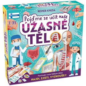 Společenská hra - Pojďme se učit: Naše úžasné tělo
